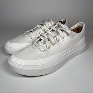 Allbirds Women's Canvas Piper 2 Sneakers Shoes in Blizzard White Size 8.5